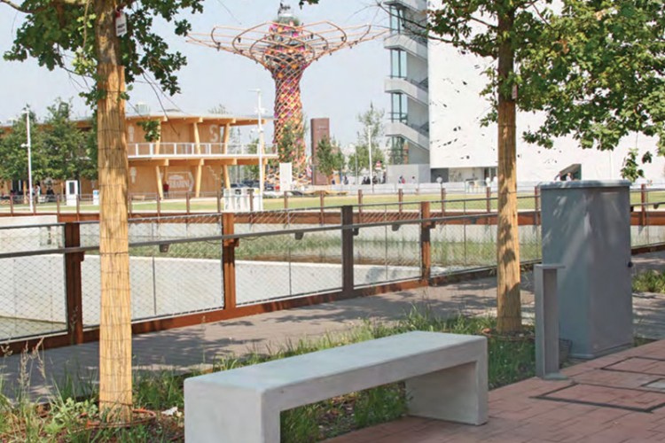 EXPO sceglie Calzolari arredo urbano