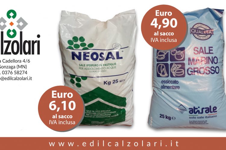 Sale per depuratori in offerta