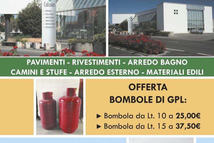 Offerta bombole GPL e fioriera giardiniera a due ripiani in legno